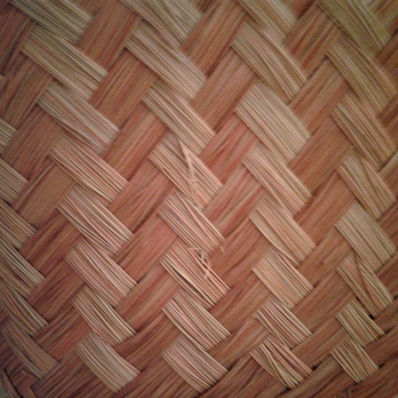 NWT Sun 'n Sand Lg Straw Tote Bag with Leather Handles Beach Market Shopping - Picture 4 of 10